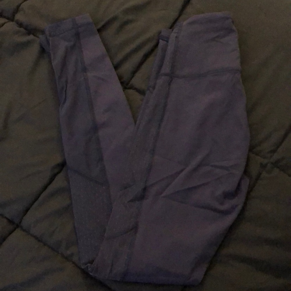 Lululemon navy full length leggings w/ pockets